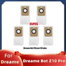 Xiaomi Dreame Bot Z10 Pro L10 Plus 로봇 진공 청소기 RLS5D 예비 부품 메인 사이드 브러시 Hepa 필터 걸레 먼지 봉투, 라이트 옐로우