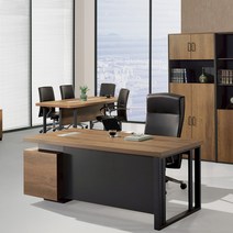 [퍼니럭스] 에디션 모던중역 501 사이드 책상세트 2type, 에디션 501 사이드책상 세트 우형