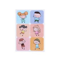 뱀 퇴치기 말벌 트랩 모기 만화 모기 패치 순수 식물 에센셜 오일 안티 모기 구충제, square figur 216pcs, 정사각형 그림 216pcs