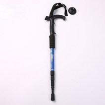 기둥형손잡이 세발지팡이 어르신 걷기 보행보조기구다기능 접이식 지팡이 알루미늄 합금 목발 트래킹 폴, 04 e