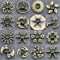 유니커블 메탈 브론즈 피젯 스피너 R188 베어링 회전 핑거 팽이스피너 핸드 토이 심심풀이 스트레스해소 손 장난감, 19 WF105