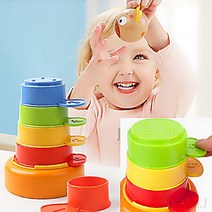동물 컵쌓기 8P 16개월 아기 놀이 15개월 아기 블럭