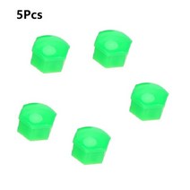 자동차 휠 너트 볼트 나사 캡 커버 도난 방지 인테리어 교체 부품 튜닝 헤드 5 개 17mm 19mm 보호 외부 장식 림 실버, 06 5Pcs reen_02 19mm 5pcs