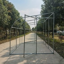 와이즈앤조이 비닐하우스 활대 파이프 조립식 골조 작물 자재 온실 아연 도금 강철, 폭 1.5m 길이 2m 높이 2m