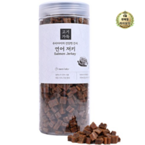 라이브잇 제로랩스 강아지 대용량 고기가득 져키 1kg, 연어, 10개