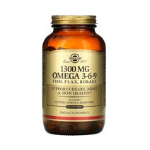 솔가 Solgar 오메가 369 1300mg 120소프트젤 피쉬오일, 1개, 기본