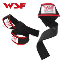 WSF 그립테크 리프팅 헬스스트랩 고무패드형 2세트, 혼합색상