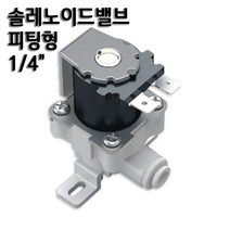 고압 솔레노이드밸브(S/V) 피팅형 1/4인치 정수기부품, 솔밸브1/4(HSV-FF-AC220V), 1개