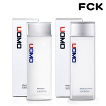 FCK 워모 2종 스킨+로션 남성화장품 발렌타인데이 선물, 스킨로션/단일상품