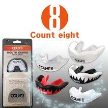 COUNT8 카운트8 마우스가드 CE-8704 마우스피스 복싱 킥복싱 보호용, 투명