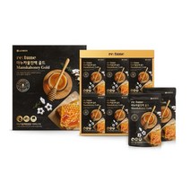 LG생활건강 교회 회사 단체 학교 친구 병문안 리튠 마누카꿀진액 골드 50ML 24포 답례 감사 친정 큰댁 시댁 명절 선물세트, 5개