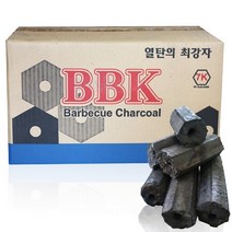 대용량 박스 도매숯 바베큐 참숯, 열탄(BBK)