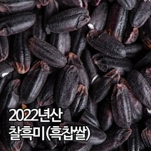 산들농산 22년산 찰흑미(흑찹쌀), 1kg, 1개