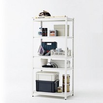 한샘 재크 철제 베란다랙 870 5단 화이트 DIY