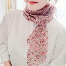 [리본크림][국산]사계절 레이스 쁘띠 스카프 10종 슈크림