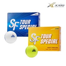스릭슨 2022신상 던롭 SF TOUR SPECIAL 2피스 골프공, ., 패션 옐로우