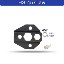 유압 플라이어 집게 터미널 압착기 HS 압착 펜치 조 230mm 플러그 스프링 및 캡 단자 HS03BC/2546B/103/101 고경도 도구, HS-457 jaw