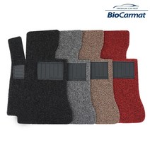 바이오카매트 전차종 코일매트 (차종/연식/유종 배송메시지에 필수!기입), 1열+2열(뒷좌석), 블랙