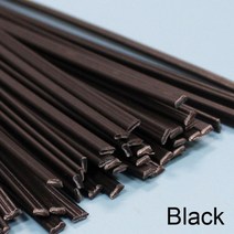 플라스틱 용접봉 ABS PP PE PVC 길이 200mm 10 개, 01 Black 10pcs_01 ABS
