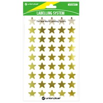 유니온플러스 unionplus 별스티커(315/금색) UL-315GD 13x14mm 1개