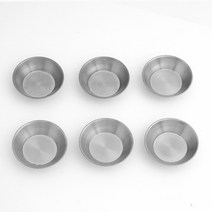 304 스텐 미니 타르트팬, 6개