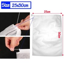 식물재배기 시티팜 식물 성장 가방 과일 보호 부직포 포도 야채 파우치 메쉬 정원 액세서리 100 개, 03 25x30cm (String)_03 100 개