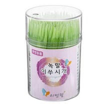 리빙웰 녹말 이쑤시개 원통 중, 250개입, 20개