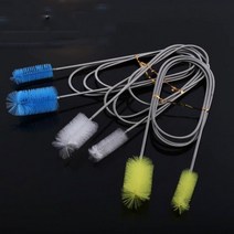 배관 청소브러쉬 청소솔 배관솔 155mm 양면 호스, 엘로우CM002306, 1개