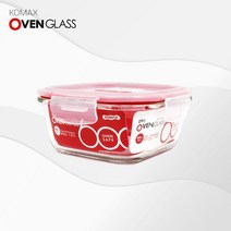 코멕스 오븐글라스 내열유리 정사각 800ml 1개, 단품