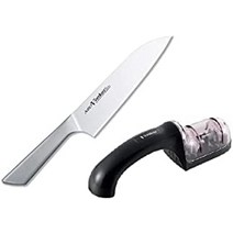 일본 칼 shimomura kogyo neo verdun, 쇠칼 칼 180mm, 칼 + 칼 깎이