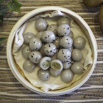 새알 옹심이 만두 고기 감자 옹심이 만두 1kg, 감자옹심이만두1kg+한우사골국400g(5팩), 5개