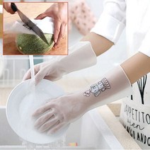 텐제로 만능 니트릴 고무장갑 5종세트 /주방/욕실/청소/빨래, M