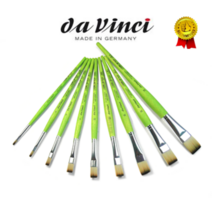 다빈치 374 평붓 구성붓 낱개 수채화붓 아크릴붓 과슈 / 옵션선택, 6호