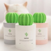 USB 선인장 미니가습기 USB가습기 초음파 탁상가습기 소형 미니 계절가전, 그레이, 상세페이지 참조2