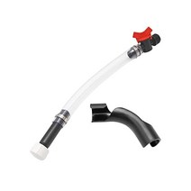 UOIENRT Racing Fuel Jug Hose Clear Filler with Ball Valve Shut Kit for Jugs Auto 916