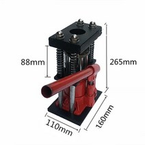 수동 유압 파이프 크림핑 기계 압력 장치 농업 스프레이 펌프 고압 호스 도구, [03] 6 teeth big