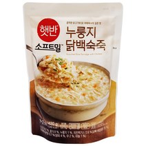 비비고 누룽지닭백숙죽 420g, 2개