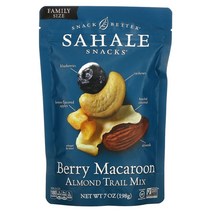 Sahale Snacks 베리 마카롱 아몬드 트레일 믹스 198g(7oz)