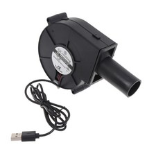 시로코팬 풍로 낙엽청소기 무선 송풍기 배풍기5V USB 바베큐 공기 송풍기 그릴 요리 팬 스모커 숯불 불 스, 02 26mm