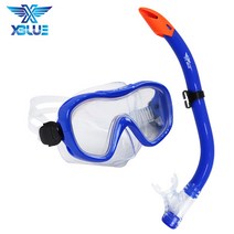 XBL-1501-BLUE 엑스블루 주니어 마스크 스노클 세트, XBL-1501 주니어스노클-BLUE