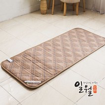 일월 초절전 힐링매트 전기장판 1인용 침대용 70W 싱글 170X70