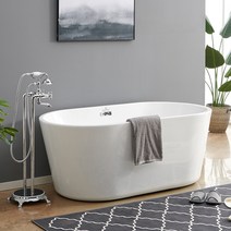 홈스월드 프리미엄 아크릴 욕조 1.2M 이동식 반신욕조, 01. 프리미엄 욕조/아크릴/1.2M