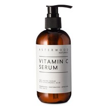 비타민앰플 모공 비타민C 씨 바르는앰플 세럼 Asterwood Naturals 페이스 비타민 C 히알루론산 얼굴 다크 스팟용 아이 페이셜 스킨 케어 제품 클래식 포뮬러 펌프 병 8, 8 Fl Oz(1팩)