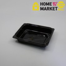 업소용반찬용기/샐러드포장용기 /IP-211(블랙)/600개/뚜껑별도