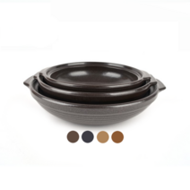 경산세라믹 전골판(소/270mm), 전통유 (검정)