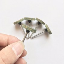공구 20 개/갑 3x25mm T 모양 연마 비트 탄성 고무 연마재 장착 포인트 Dremel 드릴 다이 그라인더 로타리 도구