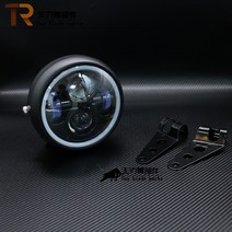 혼다 CG125 LED 헤드라이트 조향등 후미등 세트 커스텀 헤드램프 테일램프, 세트4 + 1개