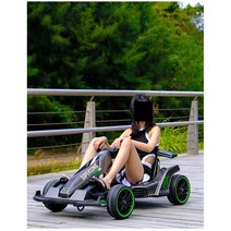 전동 4륜차 드리프트 카트 고카트 전동웨건, (옐로우) 12V