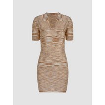 트위드원피스 오피스룩 미니 원피스 자켓 칼라 바디콘 니트 드레스 155417