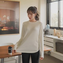 노앙 기모 라운드 티셔츠